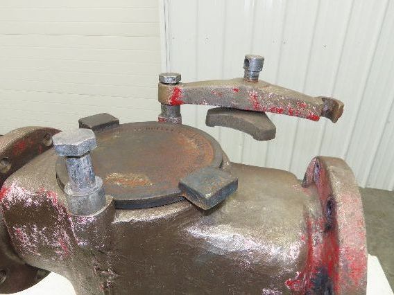 Hayward Model 72 Simplex 6" Inline Basket Strainer Cast Iron 200psi Flanged