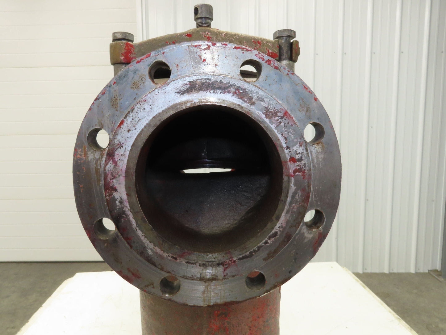 Hayward Model 72 Simplex 6" Inline Basket Strainer Cast Iron 200psi Flanged