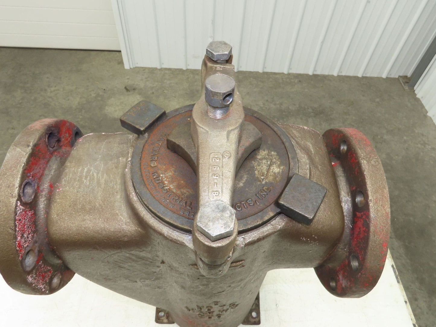 Hayward Model 72 Simplex 6" Inline Basket Strainer Cast Iron 200psi Flanged