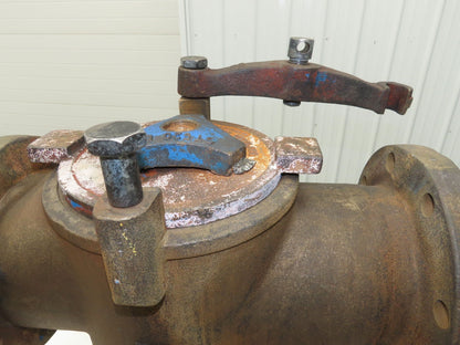 Hayward Eaton Model 72 Simplex 6" Inline Basket Strainer Cast Iron Flanged