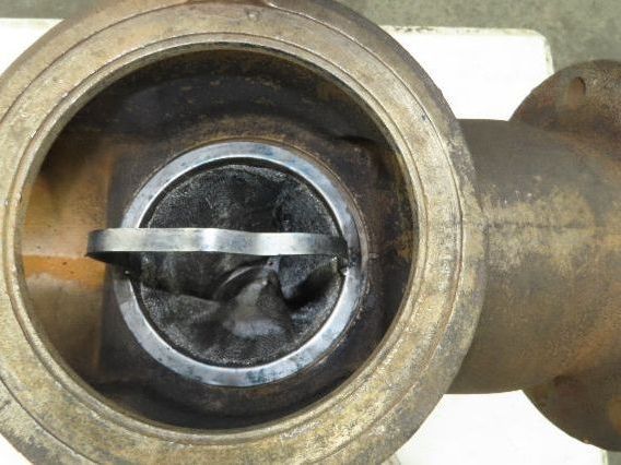 Hayward Eaton Model 72 Simplex 6" Inline Basket Strainer Cast Iron Flanged