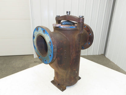 Hayward Eaton Model 72 Simplex 6" Inline Basket Strainer Cast Iron Flanged