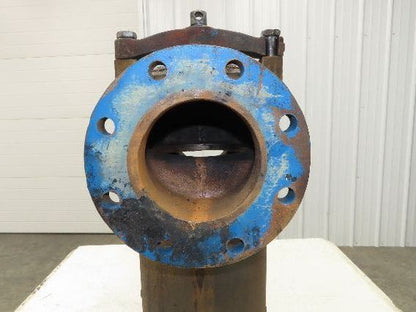 Hayward Eaton Model 72 Simplex 6" Inline Basket Strainer Cast Iron Flanged