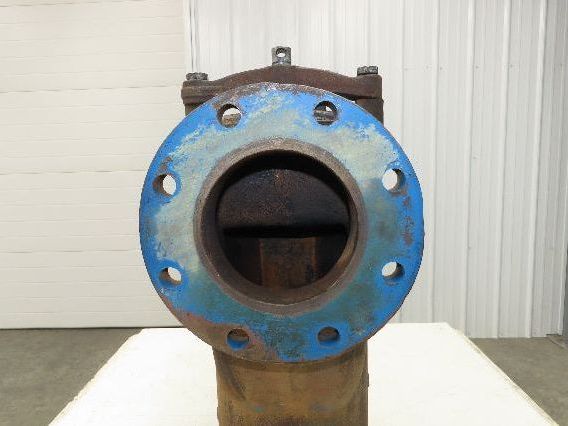 Hayward Eaton Model 72 Simplex 6" Inline Basket Strainer Cast Iron Flanged