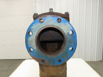 Hayward Eaton Model 72 Simplex 6" Inline Basket Strainer Cast Iron Flanged