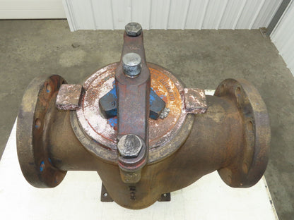 Hayward Eaton Model 72 Simplex 6" Inline Basket Strainer Cast Iron Flanged