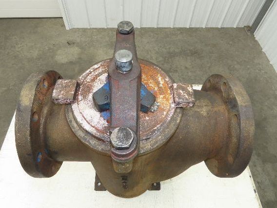 Hayward Eaton Model 72 Simplex 6" Inline Basket Strainer Cast Iron Flanged