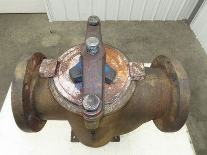 Hayward Eaton Model 72 Simplex 6" Inline Basket Strainer Cast Iron Flanged