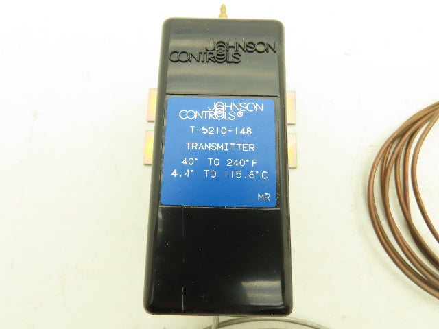 Johnson Controls T-5210-148G Pneumatic Signal Temperature Transmitter SS Remote