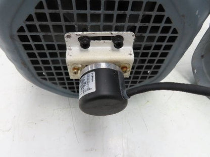 Sew Eurodrive KHF67 DRN112M4/BE5 Brake Gear Motor 27.28:1 65rpm 4Kw 220/380V 3PH