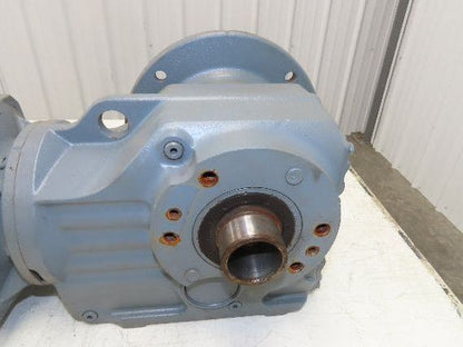 Sew Eurodrive KHF67 DRN112M4/BE5 Brake Gear Motor 27.28:1 65rpm 4Kw 220/380V 3PH