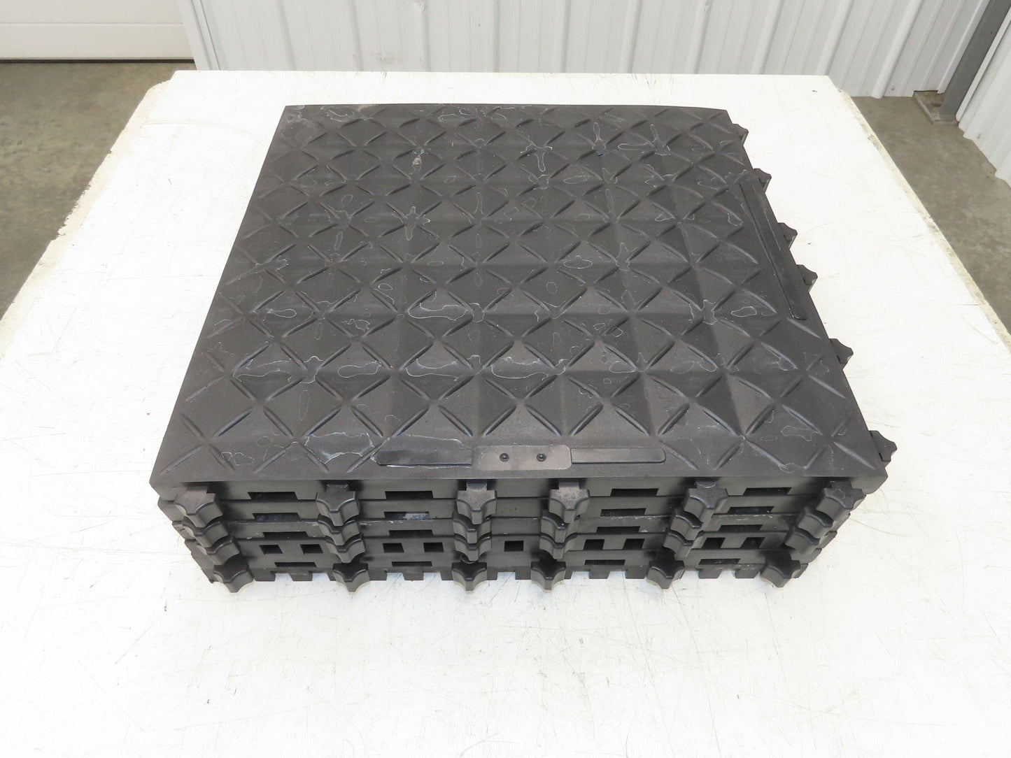 Ergonomic Anti Fatigue Modular Interlocking Floor Tile 18"x18" Lot of 6pcs