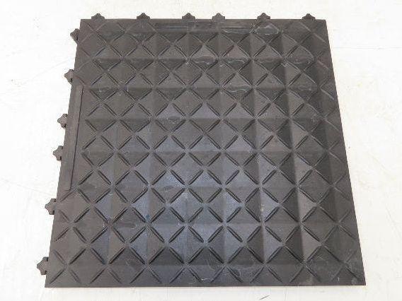 Ergonomic Anti Fatigue Modular Interlocking Floor Tile 18"x18" Lot of 6pcs