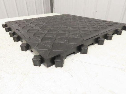 Ergonomic Anti Fatigue Modular Interlocking Floor Tile 18"x18" Lot of 6pcs