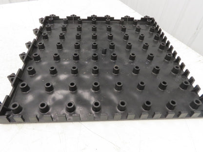 Ergonomic Anti Fatigue Modular Interlocking Floor Tile 18"x18" Lot of 6pcs