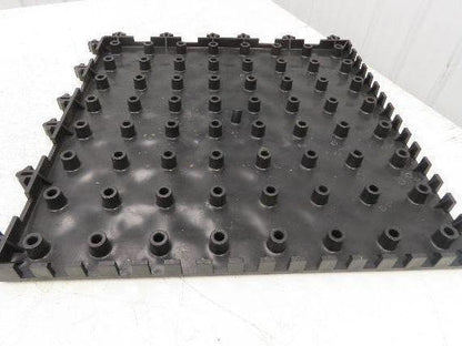 Ergonomic Anti Fatigue Modular Interlocking Floor Tile 18"x18" Lot of 6pcs