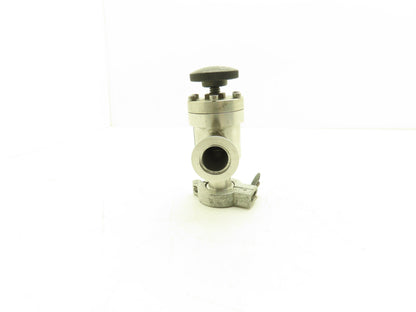 MDC KAV-100 Manual Pneumatic Angle Valve Vacuum Isolation 1" Connection