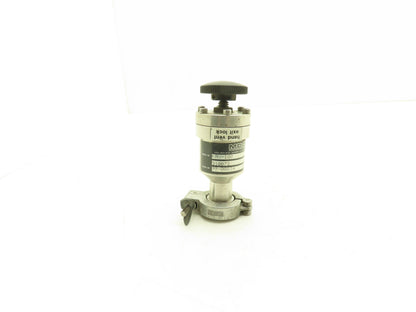 MDC KAV-100 Manual Pneumatic Angle Valve Vacuum Isolation 1" Connection