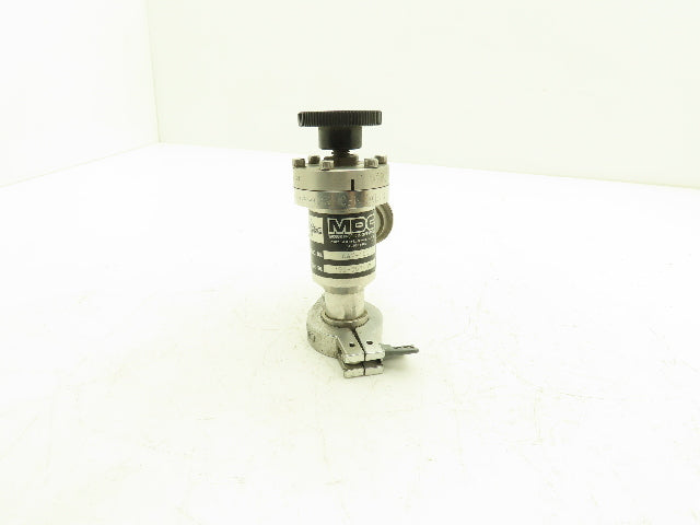 MDC KAV-100 Manual Pneumatic Angle Valve Vacuum Isolation 1" Connection