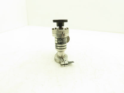 MDC KAV-100 Manual Pneumatic Angle Valve Vacuum Isolation 1" Connection