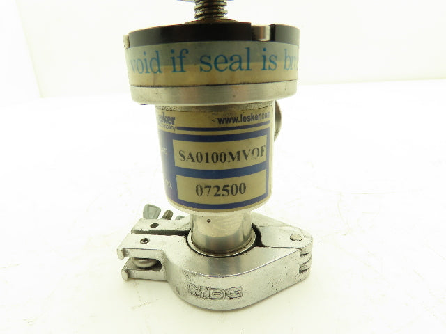 Kurt J Lesker SA010MVQF Pneumatic Angle Valve Vacuum Isolation 1" Connection