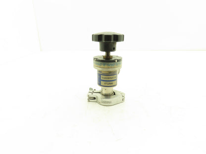 Kurt J Lesker SA010MVQF Pneumatic Angle Valve Vacuum Isolation 1" Connection