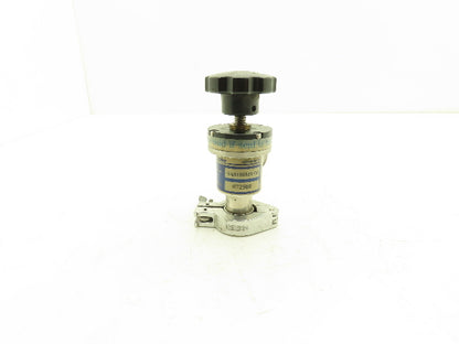 Kurt J Lesker SA010MVQF Pneumatic Angle Valve Vacuum Isolation 1" Connection