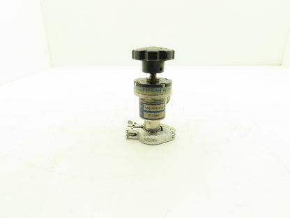 Kurt J Lesker SA010MVQF Pneumatic Angle Valve Vacuum Isolation 1" Connection