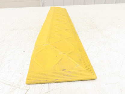 Anti Fatigue Modular Interlocking Female Ramp Edge with Corner 22"x4" Lot of 5