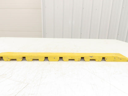 Anti Fatigue Modular Interlocking Female Ramp Edge with Corner 22"x4" Lot of 5