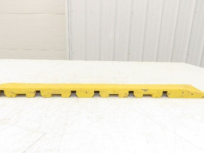 Anti Fatigue Modular Interlocking Female Ramp Edge with Corner 22"x4" Lot of 5