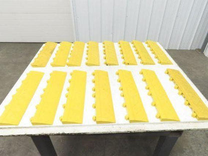 Anti Fatigue Modular Interlocking Male Ramp Edge 18"x4" Lot of 15