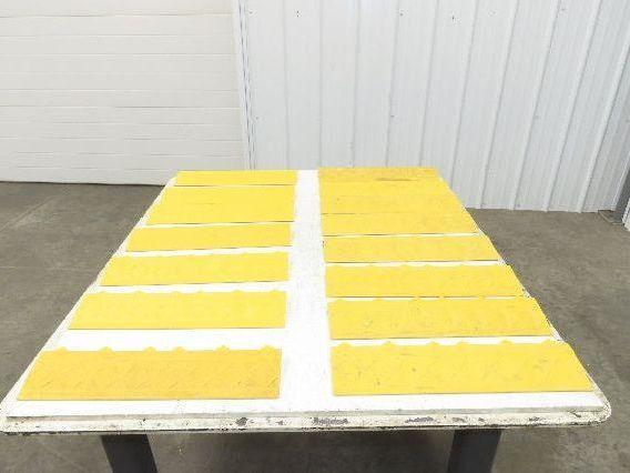 Anti Fatigue Modular Interlocking Male Ramp Edge 18"x4" Lot of 15