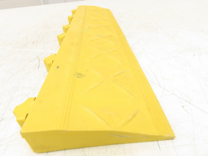 Anti Fatigue Modular Interlocking Male Ramp Edge 18"x4" Lot of 15