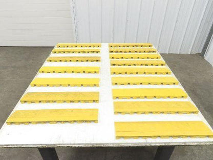 Anti Fatigue Modular Interlocking Female Ramp Edge 18"x4" Lot of 16
