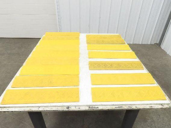 Anti Fatigue Modular Interlocking Female Ramp Edge 18"x4" Lot of 16