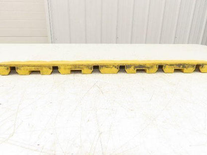 Anti Fatigue Modular Interlocking Female Ramp Edge 18"x4" Lot of 16
