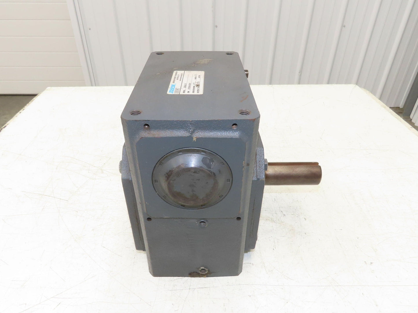 Morse Raider 325UL15 Worm Gearbox 15:1 Reducer 4.7hp 117rpm LH Output