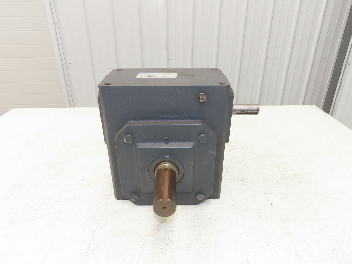 Morse Raider 325UL15 Worm Gearbox 15:1 Reducer 4.7hp 117rpm LH Output