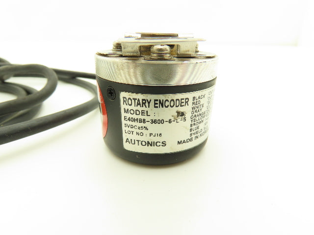 Autonics E40HB8-3600-6-L-5 Incremental Rotary Encoder 8mm Hollow Shaft