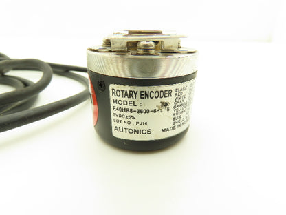 Autonics E40HB8-3600-6-L-5 Incremental Rotary Encoder 8mm Hollow Shaft