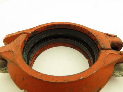 Victaulic Style 07 Zero Flex 3" Grooved Pipe Coupling w/Gasket Lot of 2