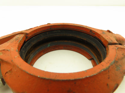 Victaulic Style 07 Zero Flex 3" Grooved Pipe Coupling w/Gasket Lot of 2