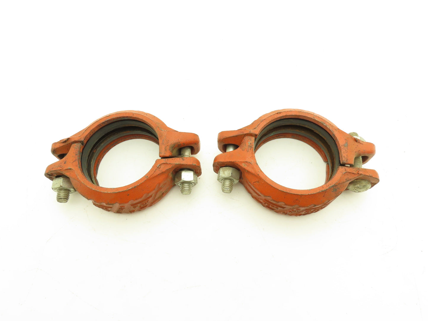 Victaulic Style 07 Zero Flex 3" Grooved Pipe Coupling w/Gasket Lot of 2