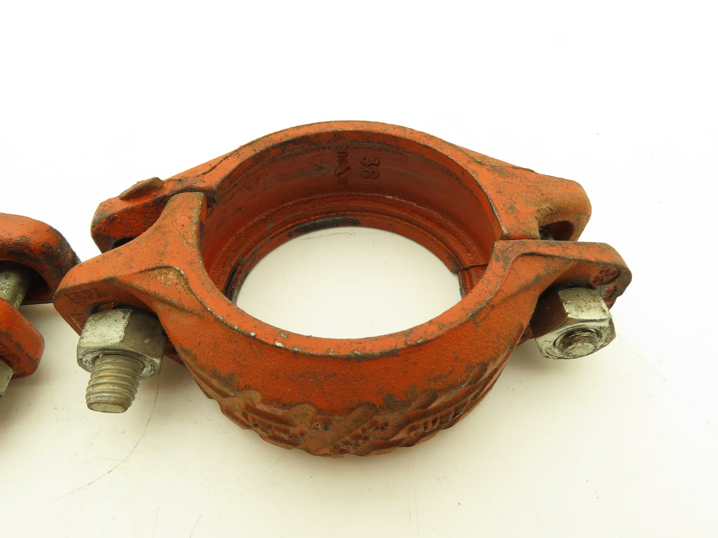 Victaulic Style 07 Zero Flex 3" Grooved Pipe Coupling No Gasket  Lot of 3