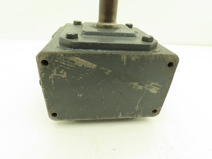 Morse Raider 262UL40 Worm Gearbox 40:1 Reducer 1.4hp 44rpm LH Output