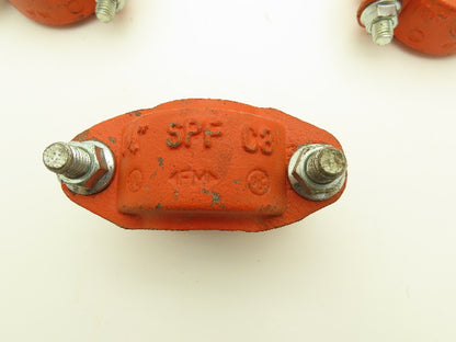 Victaulic SPF C3  1-1/4" Flexible Grooved Pipe Coupling w/Gasket Lot of 11