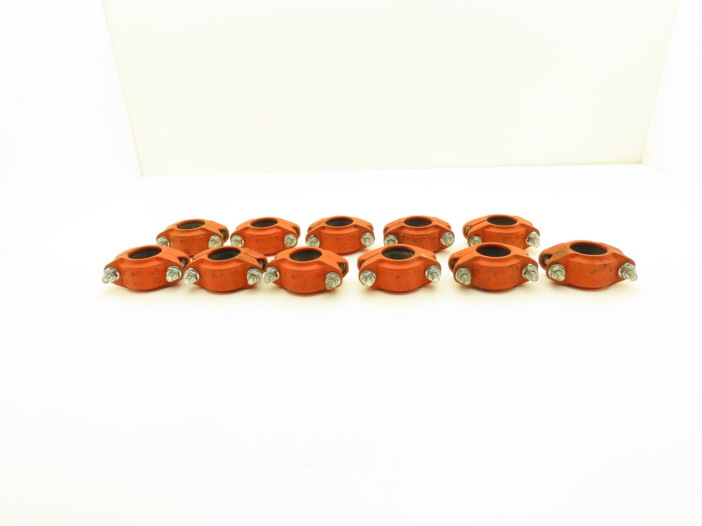 Victaulic SPF C3  1-1/4" Flexible Grooved Pipe Coupling w/Gasket Lot of 11