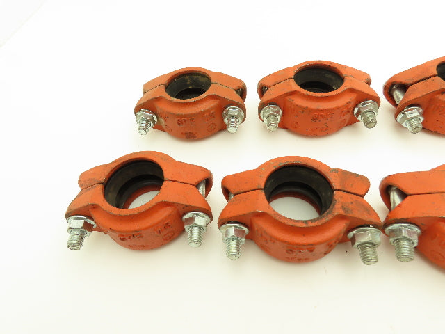 Victaulic SPF C3  1-1/4" Flexible Grooved Pipe Coupling w/Gasket Lot of 11