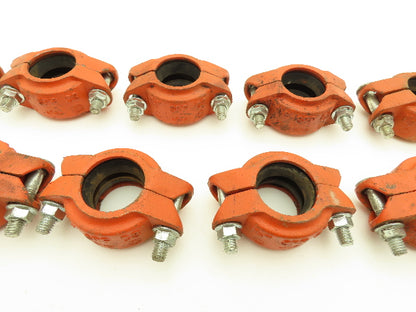 Victaulic SPF C3  1-1/4" Flexible Grooved Pipe Coupling w/Gasket Lot of 11